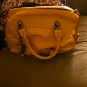 Mustard Color leather purse
